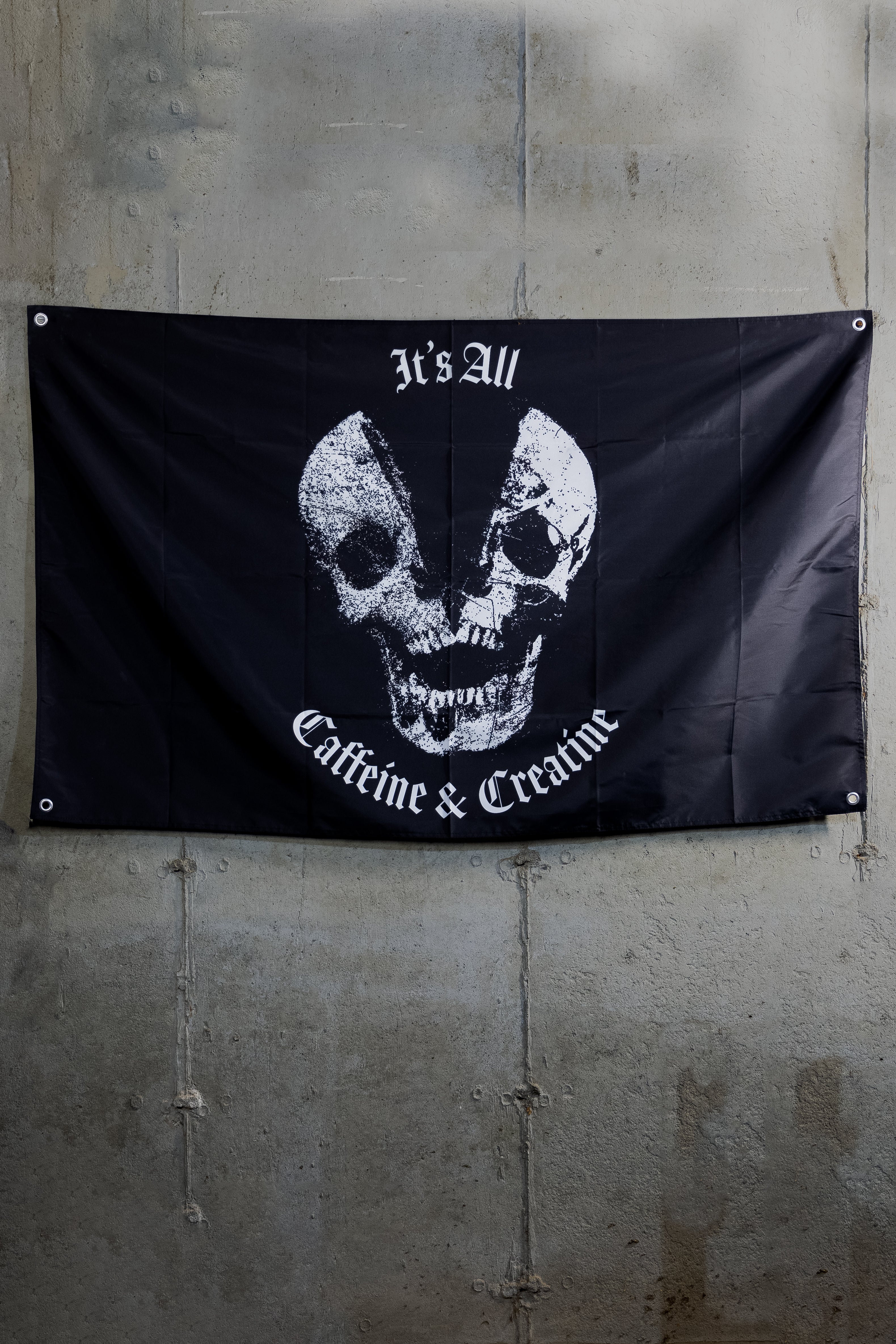 Caffeine & Creatine Gym Flag