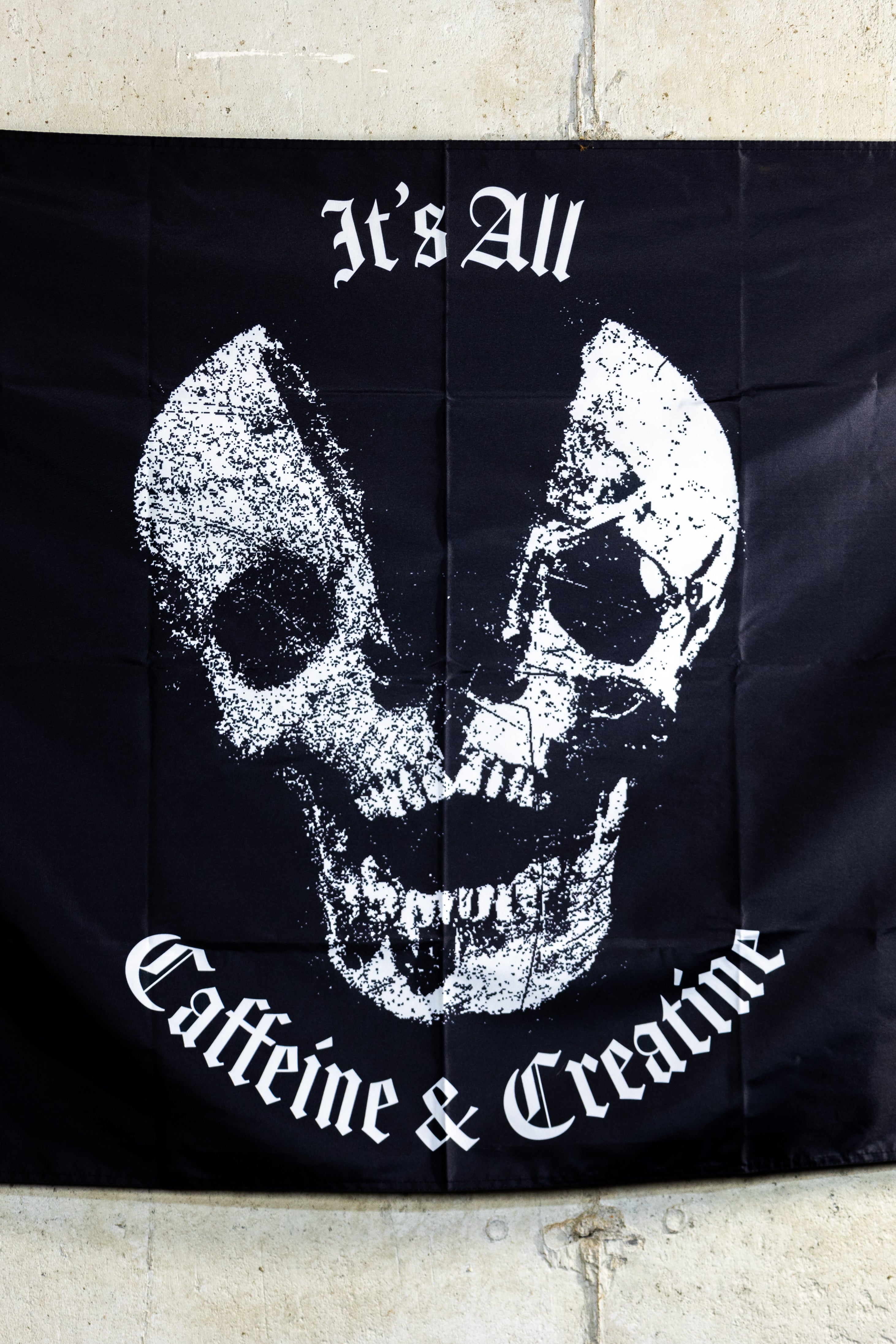 Caffeine & Creatine Gym Flag